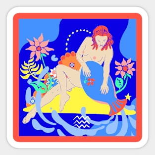 Aquarius Sticker